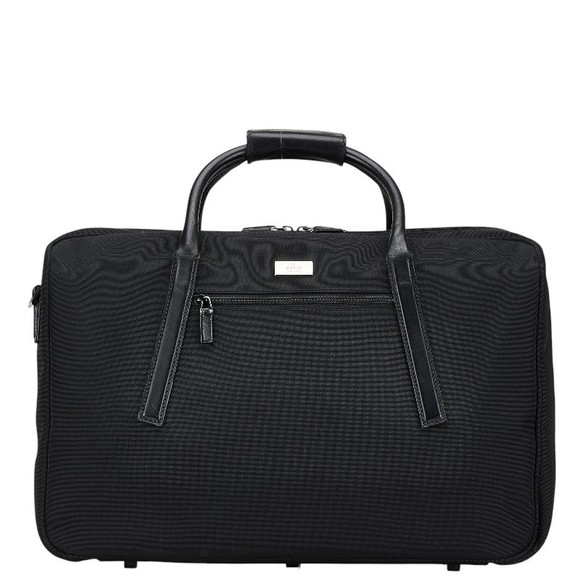 Gucci Bag Black Boston Leather Travel - Picture 1 of 7